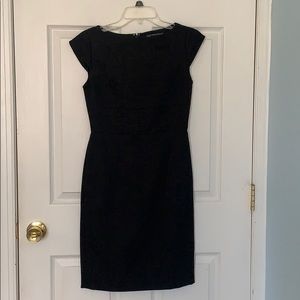 Brooks Brothers black sheath dress